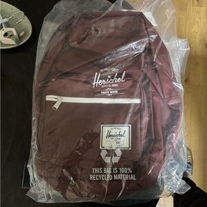 $90 Herschel Pop Quiz new with tags and plastic burgundy